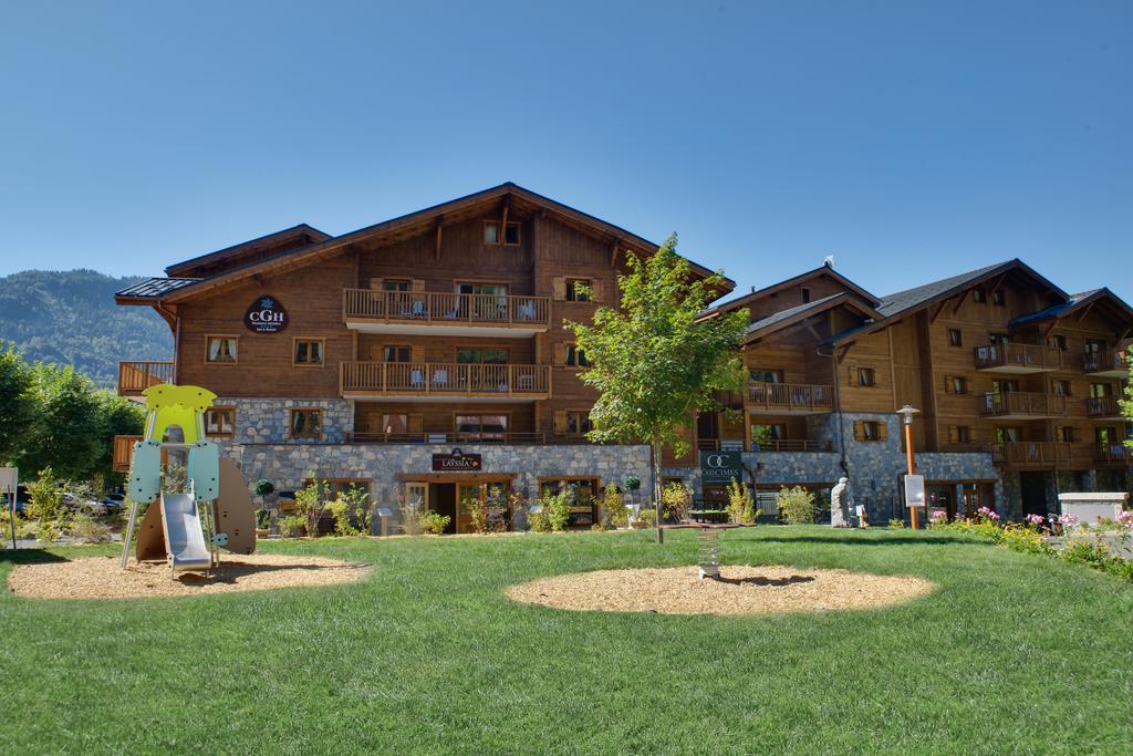 Cgh Residence Boutique Les Chalets De Layssia Samoens Bagian luar foto