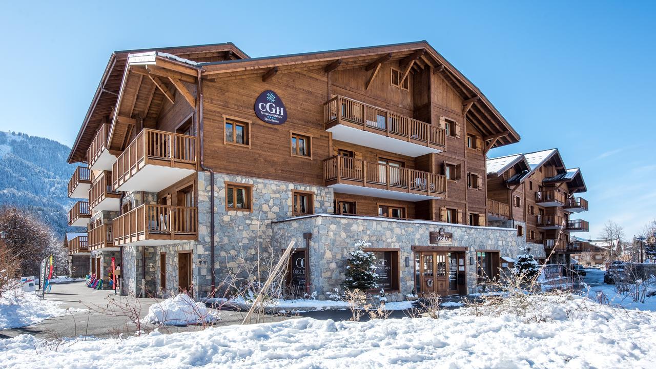 Cgh Residence Boutique Les Chalets De Layssia Samoens Bagian luar foto